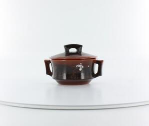 Small Clay Bowl with Lid