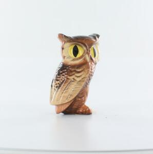 Small Clay Owl Figurine