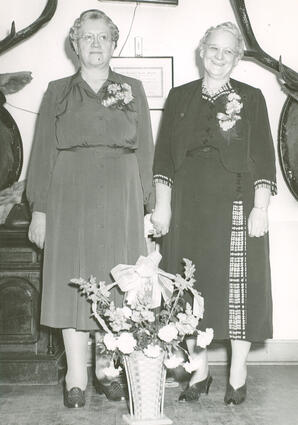 Mrs. Marion Rogers and Mrs. A. B. McGorman