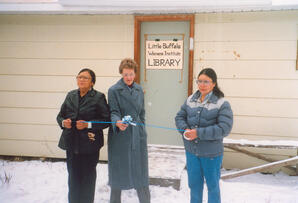 Opening of Little Buffalo WI library
