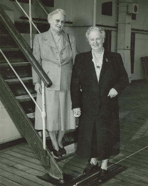 Mrs. Morton and Mrs. McGorman
