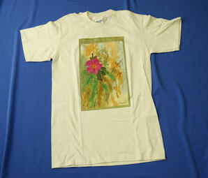 T-Shirt with Alberta Rose