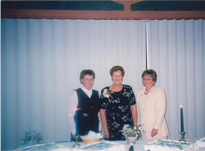 Mildred Luz, Doris Northey & Maxean Brigley