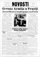 Novosti, August 19, 1944
