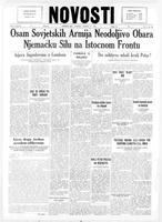 Novosti, January 30, 1945