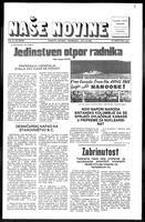 Nase Novine, September 14, 1983