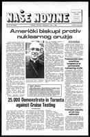 Nase Novine, June 29, 1983