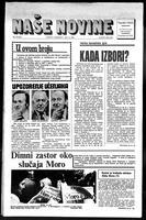 Nase Novine, June 28, 1978