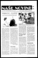 Nase Novine, September 19, 1985