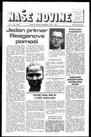Nase Novine, May 26, 1982