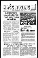 Nase Novine, November 10, 1982
