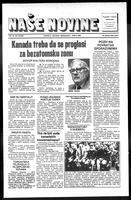 Nase Novine, January 19, 1983