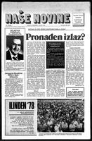 Nase Novine, September 27, 1978