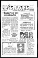 Nase Novine, October 19, 1983