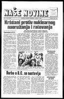 Nase Novine, September 28, 1983