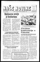 Nase Novine, October 26, 1983