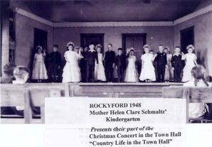 Rockyford Concert - 1948