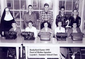 Rockyford Easter - 1955