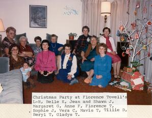 Christmas Party at Florence Tovell's
