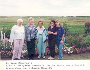 At Vera Cameron's
