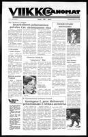 Viikkosanomat, October 28, 1985