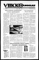 Viikkosanomat, November 18, 1985