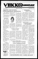 Viikkosanomat, October 14, 1985