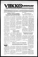 Viikkosanomat, April 22, 1980