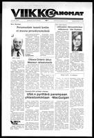 Viikkosanomat, October 27, 1980