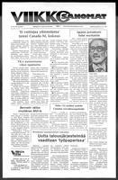 Viikkosanomat, October 12, 1981