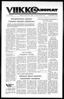 Viikkosanomat, October 10, 1983