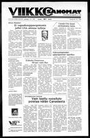 Viikkosanomat, November 24, 1986