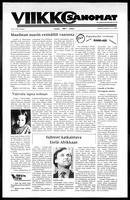 Viikkosanomat, July 22, 1985