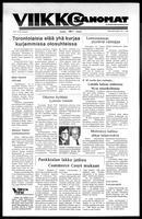 Viikkosanomat, September 30, 1985