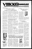 Viikkosanomat, September 09, 1985