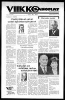 Viikkosanomat, March 18, 1985