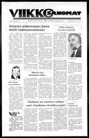 Viikkosanomat, September 17, 1984