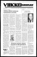 Viikkosanomat, November 19, 1984