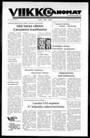 Viikkosanomat, March 25, 1985