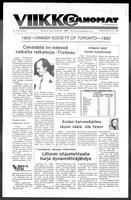 Viikkosanomat, October 25, 1982