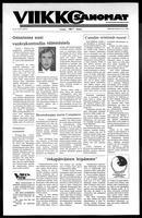 Viikkosanomat, July 15, 1985