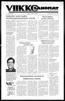 Viikkosanomat, January 27, 1986