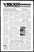Viikkosanomat, July 14, 1986