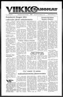 Viikkosanomat, March 23, 1981