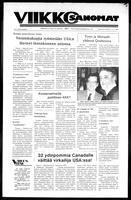 Viikkosanomat, January 21, 1985
