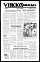 Viikkosanomat, March 10, 1986