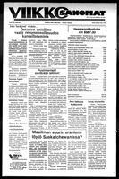 Viikkosanomat, September 26, 1978
