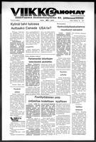 Viikkosanomat, October 25, 1977