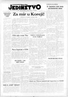 Jedinstvo, June 22, 1951