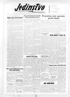 Jedinstvo, November 24, 1961